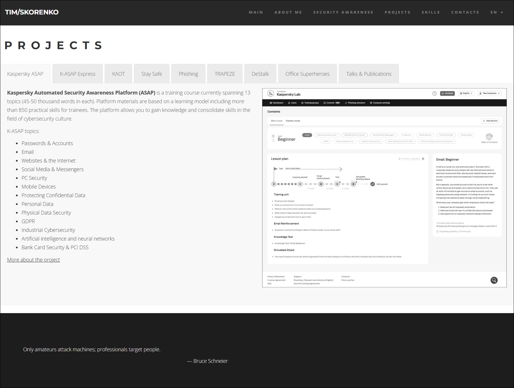 Tim Skorenko’s Website (Cybersecurity)